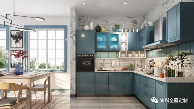 開放式廚房櫥柜怎么解決