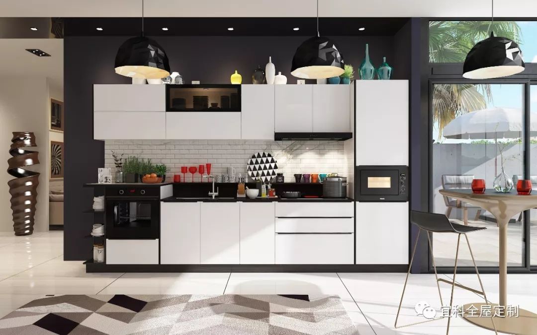 開放式廚房櫥柜怎么解決